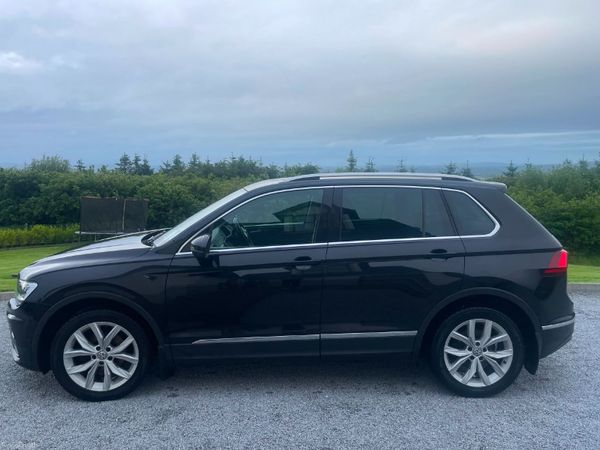 Volkswagen Tiguan SUV, Diesel, 2018, Black