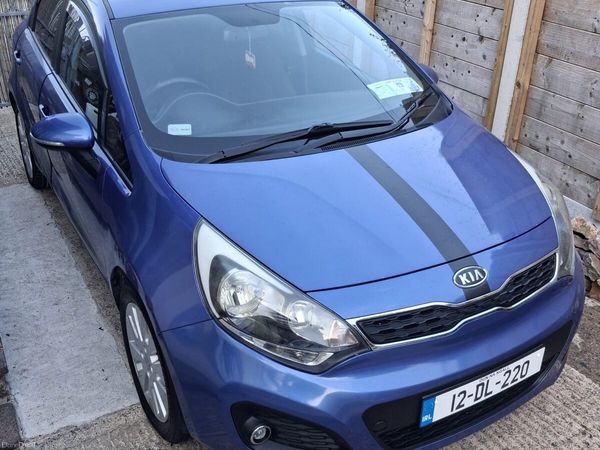 Kia Rio Hatchback, Petrol, 2012, Blue