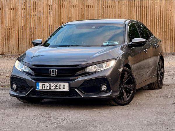 Honda Civic Hatchback, Petrol, 2017, Grey