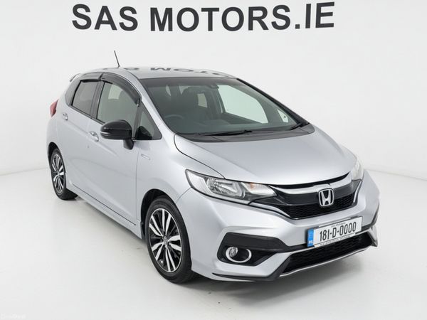 Honda Fit Hatchback, Petrol Hybrid, 2018, Grey