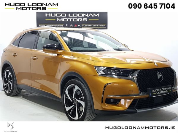 DS Automobiles DS 7 Crossback MPV, Petrol Plug-in Hybrid, 2021, Yellow