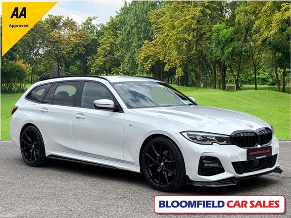 BMW 3-Series Estate, Diesel, 2022, White