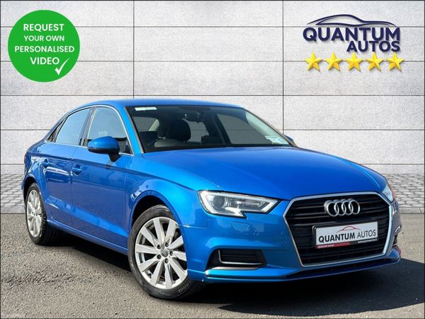 Audi A3 Saloon, Petrol, 2018, Blue