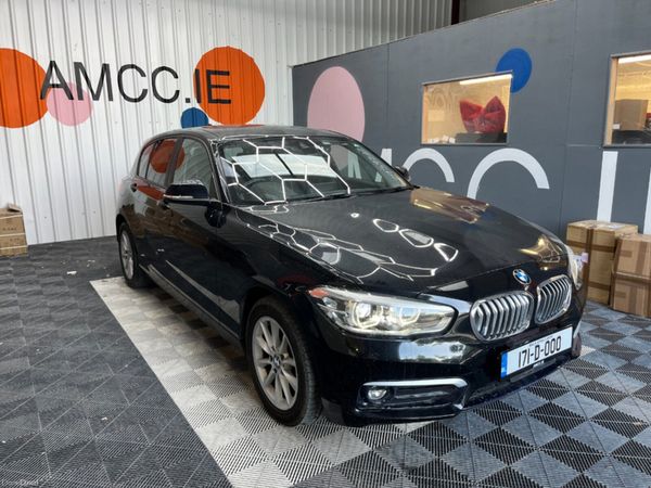 BMW 1-Series Hatchback, Diesel, 2017, Black