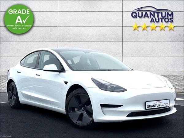 Tesla Model 3 Saloon, Electric, 2022, White