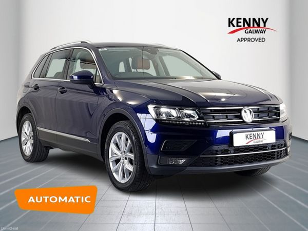 Volkswagen Tiguan Estate, Diesel, 2019, Blue