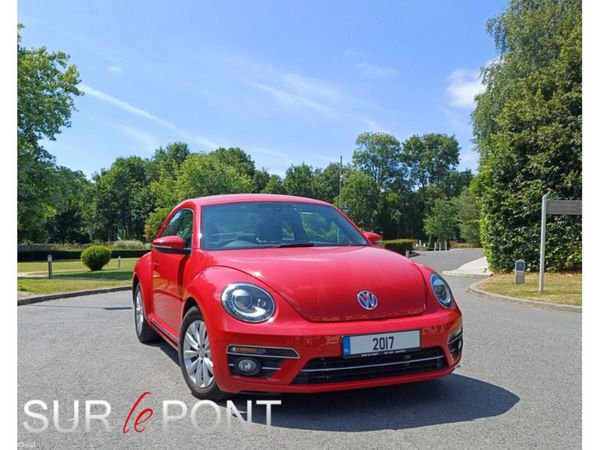 Volkswagen Beetle Hatchback, Petrol, 2017, Red