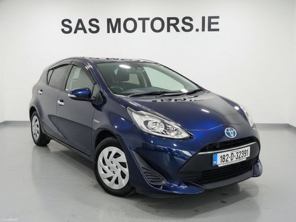 Toyota Aqua Hatchback, Petrol Hybrid, 2018, Blue