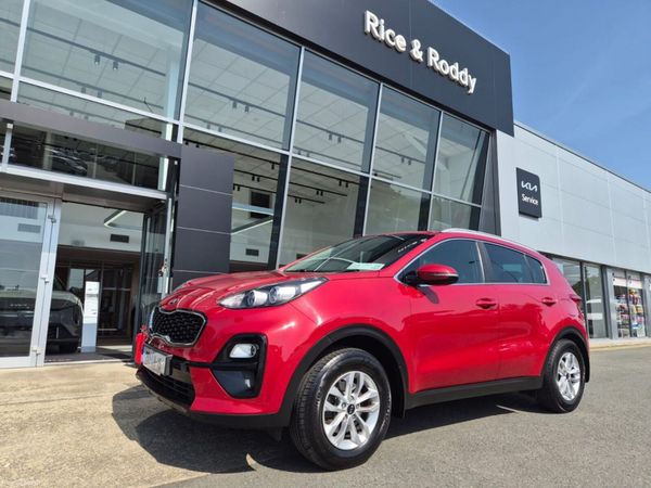 Kia Sportage MPV, Diesel, 2020, Red