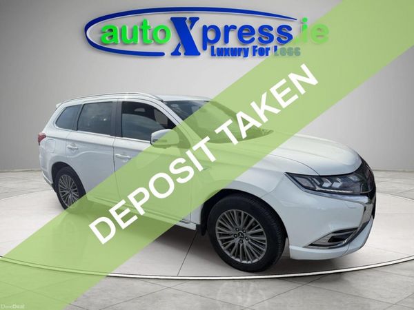 Mitsubishi Outlander SUV, Petrol Plug-in Hybrid, 2018, White