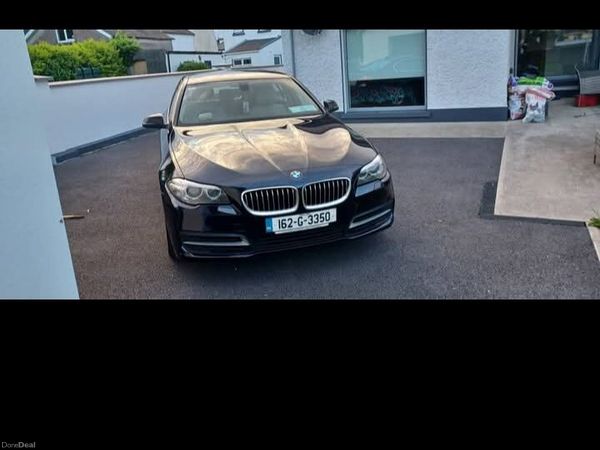 BMW 5-Series Saloon, Diesel, 2016, Blue