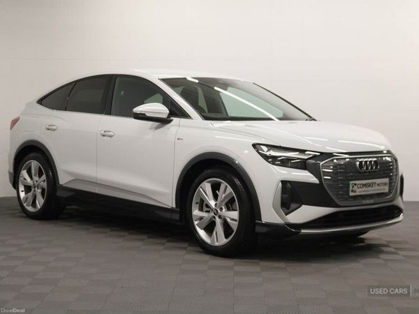 Audi Q4 SUV, Electric, 2023, White