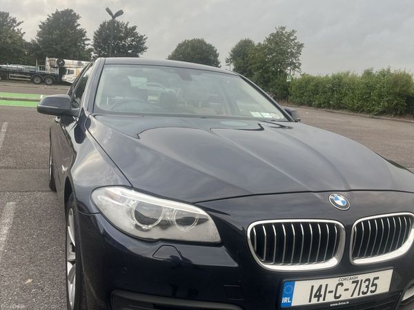 BMW 5-Series Saloon, Diesel, 2014, Blue