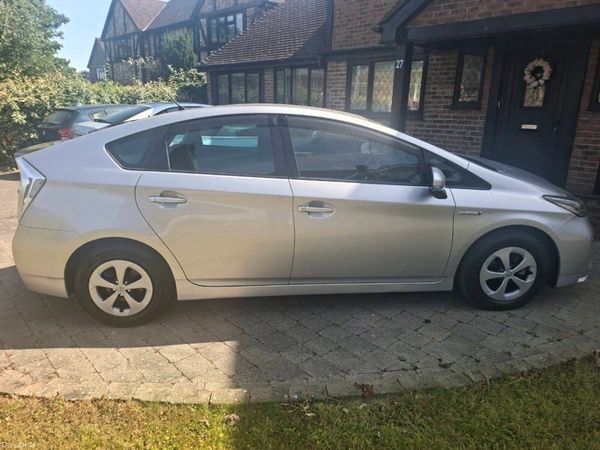 Toyota Prius Hatchback, Petrol Hybrid, 2014, Silver
