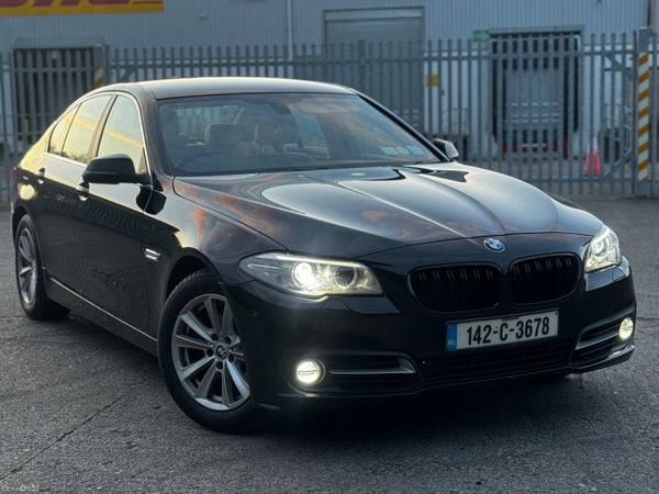BMW 5-Series Saloon, Diesel, 2014, Black