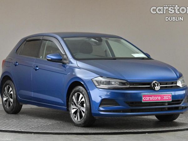 Volkswagen Polo Hatchback, Petrol, 2021, Blue