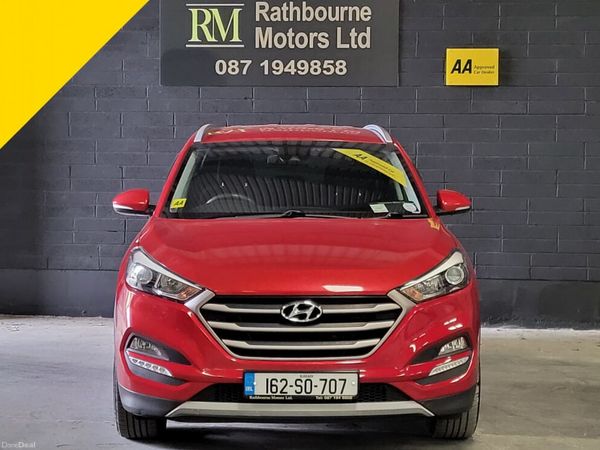 Hyundai Tucson SUV, Diesel, 2016, Red