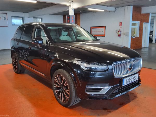 Volvo XC90 SUV, Petrol Plug-in Hybrid, 2023, Black