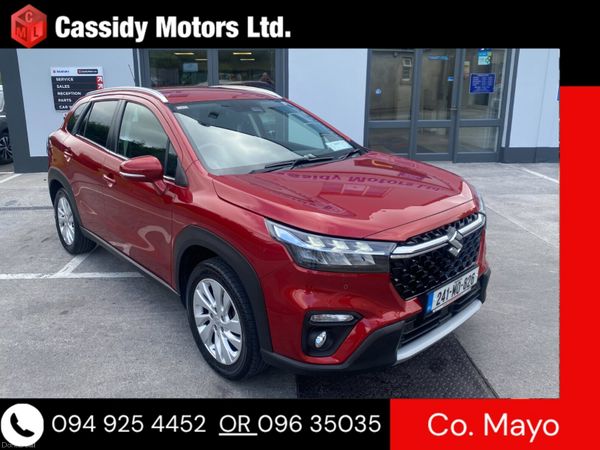 Suzuki S-CROSS Hatchback, Petrol Hybrid, 2024, Red