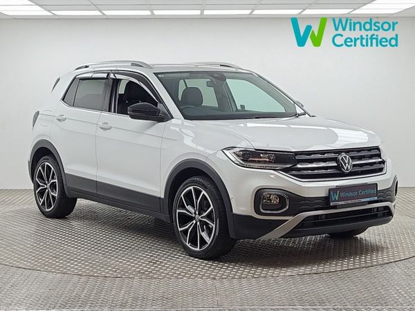 Volkswagen T-Cross SUV, Petrol, 2021, White