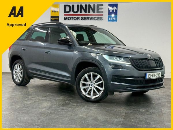 Skoda Kodiaq Estate, Diesel, 2019, Grey