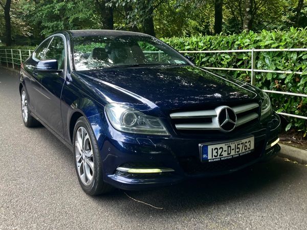 Mercedes-Benz C-Class Coupe, Diesel, 2013, Blue