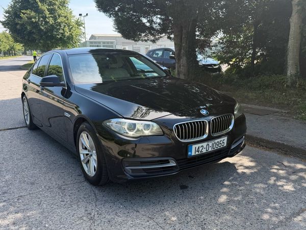 BMW 5-Series Saloon, Diesel, 2014, Black