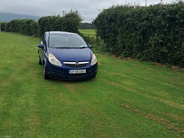 Opel Corsa Hatchback, Petrol, 2007, Blue