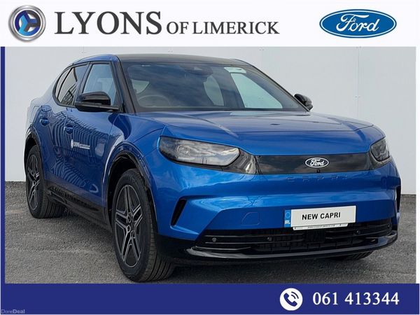 Ford Capri SUV, Electric, 2026, Blue