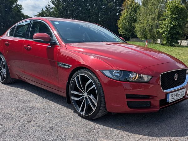 Jaguar XE Saloon, Diesel, 2015, Red