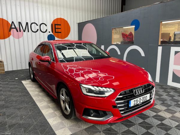 Audi A4 Saloon, Diesel, 2023, Red