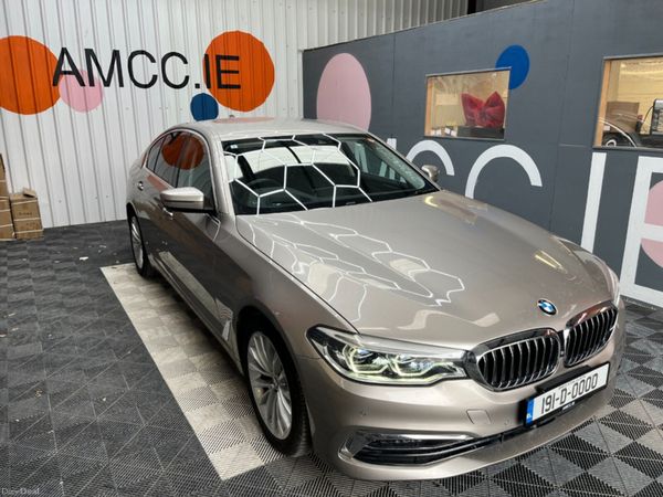 BMW 5-Series Saloon, Diesel, 2019, Bronze