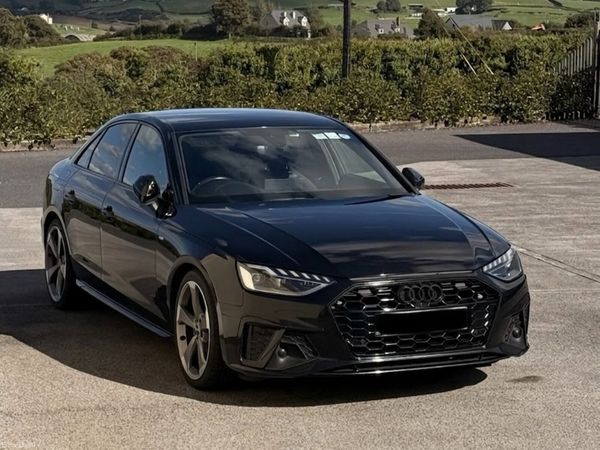 Audi A4 Saloon, Diesel, 2020, Black