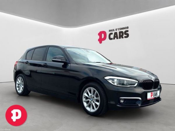 BMW 1-Series Hatchback, Diesel, 2017, Black