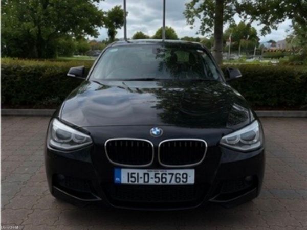 BMW 1-Series Hatchback, Petrol, 2015, Black