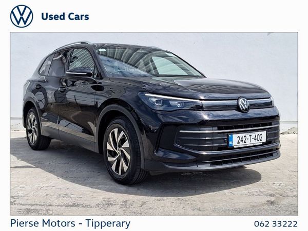 Volkswagen Tiguan SUV, Diesel, 2024, Black