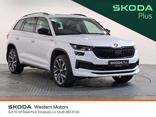 Skoda Kodiaq SUV, Diesel, 2023, White