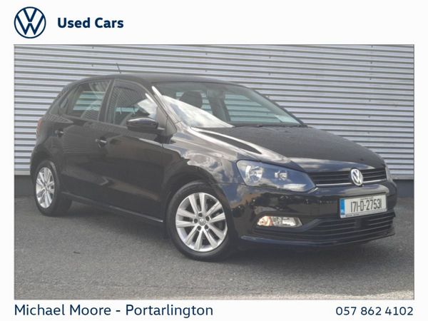 Volkswagen Polo Hatchback, Diesel, 2017, Black