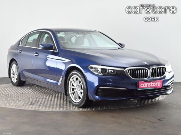 BMW 5-Series Saloon, Diesel, 2018, Blue