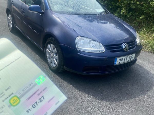 Volkswagen Golf Hatchback, Petrol, 2008, Blue