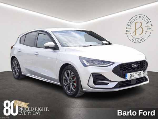 Ford Focus Hatchback, Petrol Hybrid, 2026, Silver
