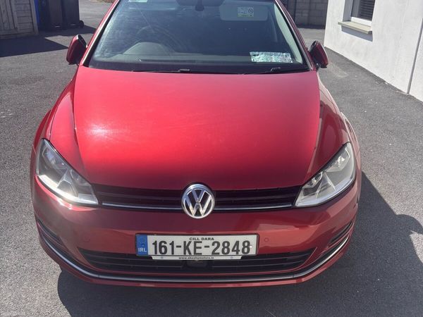 Volkswagen Golf Estate, Diesel, 2016, Red