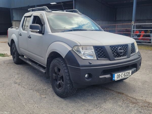 Nissan Navara Crew Cab, Diesel, 2008, Silver