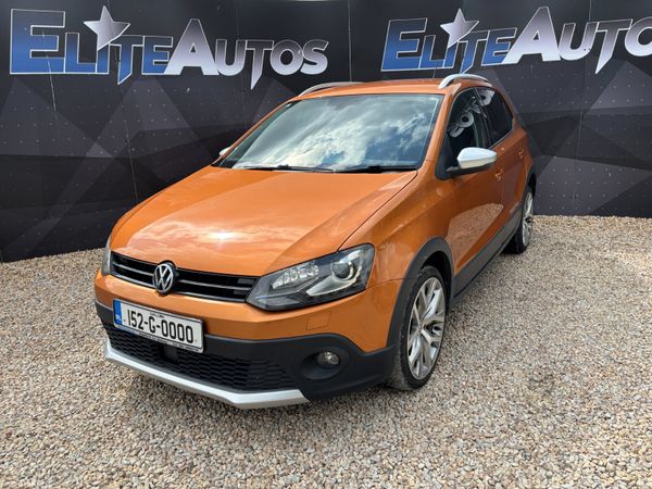 Volkswagen Polo Hatchback, Petrol, 2015, Orange