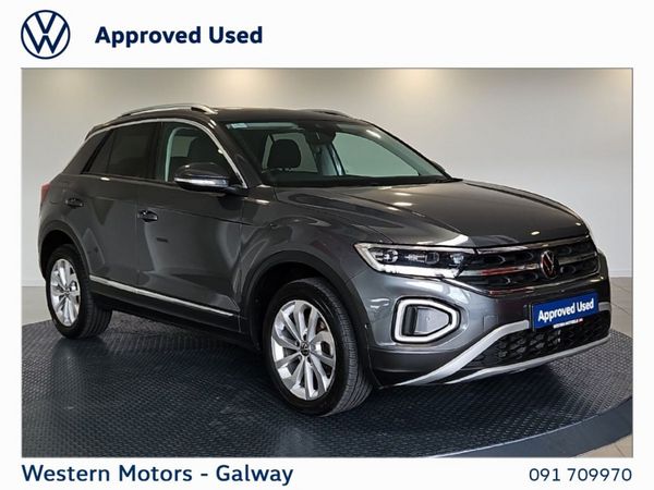 Volkswagen T-Roc SUV, Petrol, 2023, Grey