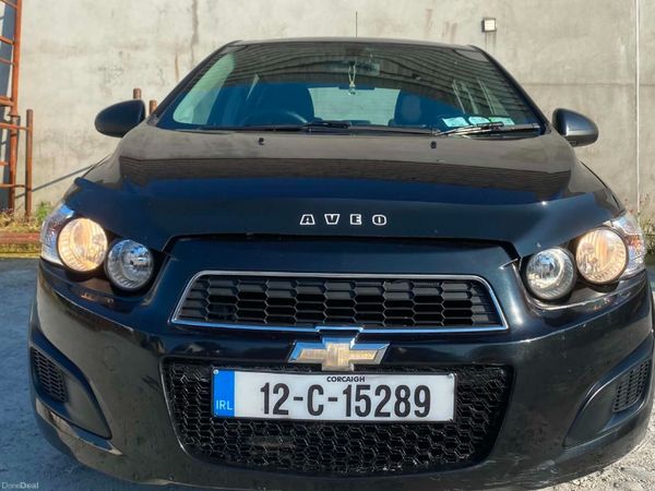 Chevrolet Aveo Hatchback, Petrol, 2012, Black