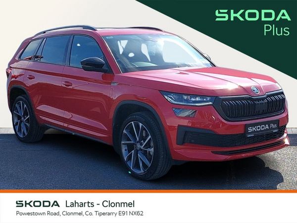 Skoda Kodiaq SUV, Diesel, 2024, Red