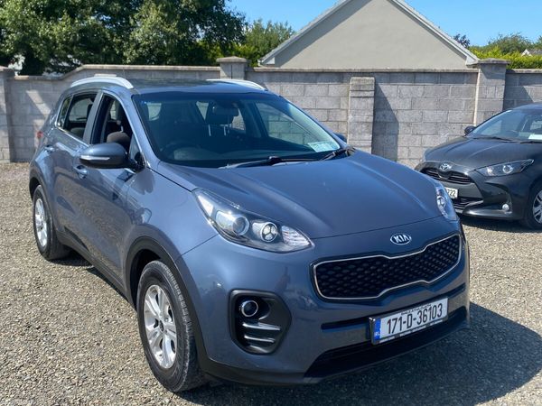 Kia Sportage SUV, Diesel, 2017, Blue