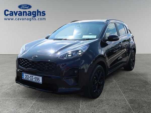 Kia Sportage SUV, Diesel Hybrid, 2021, Black
