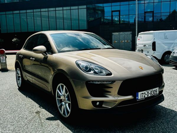 Porsche Macan SUV, Diesel, 2017, Gold